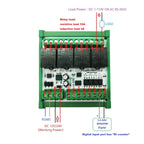 Multifunctional 4DI 4DO RS485 Remote Control Switch Watchdog Relay Board Wired Remote IO Pulse Counter Module Modbus RTU N4CRB04
