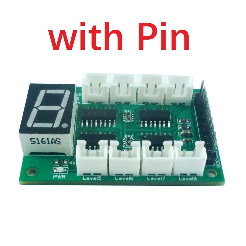 LC4BE08 8CH Water Level Digital Tube Display Controller – DC 5V Sensor Module for Arduino UNO MEGA2560 NANO STM32 Fish Tank Aquarium