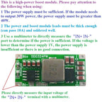 DD0324PW 25W DC-DC Boost Converter Module 3.7V 4.2V 5V Input to 5V 8.4V 12V 12.6V 15V 16.8V 21V 24V Voltage Regulator