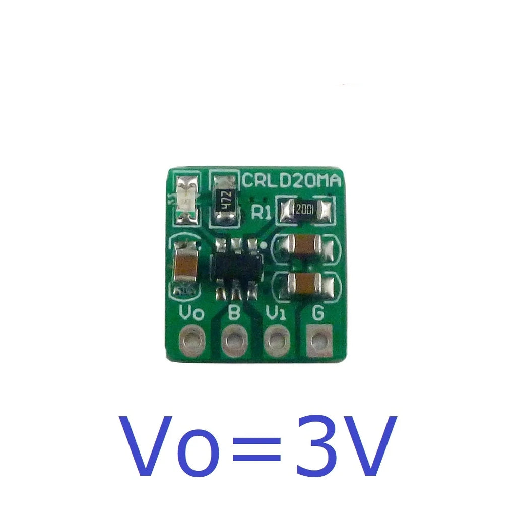 CRLD20MA 2-in-1 Battery Charger & LDO Converter – DC 5V to 4.2V 500mA Charging + 3.7V to 3.3V 250mA Step-Down for 18650 Li-Ion Li-Po