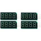 DM43B04 4pcs 4bit 7Seg I2C IIC LED Digital Tube Display Module For Arduino For UNO MEGA2560