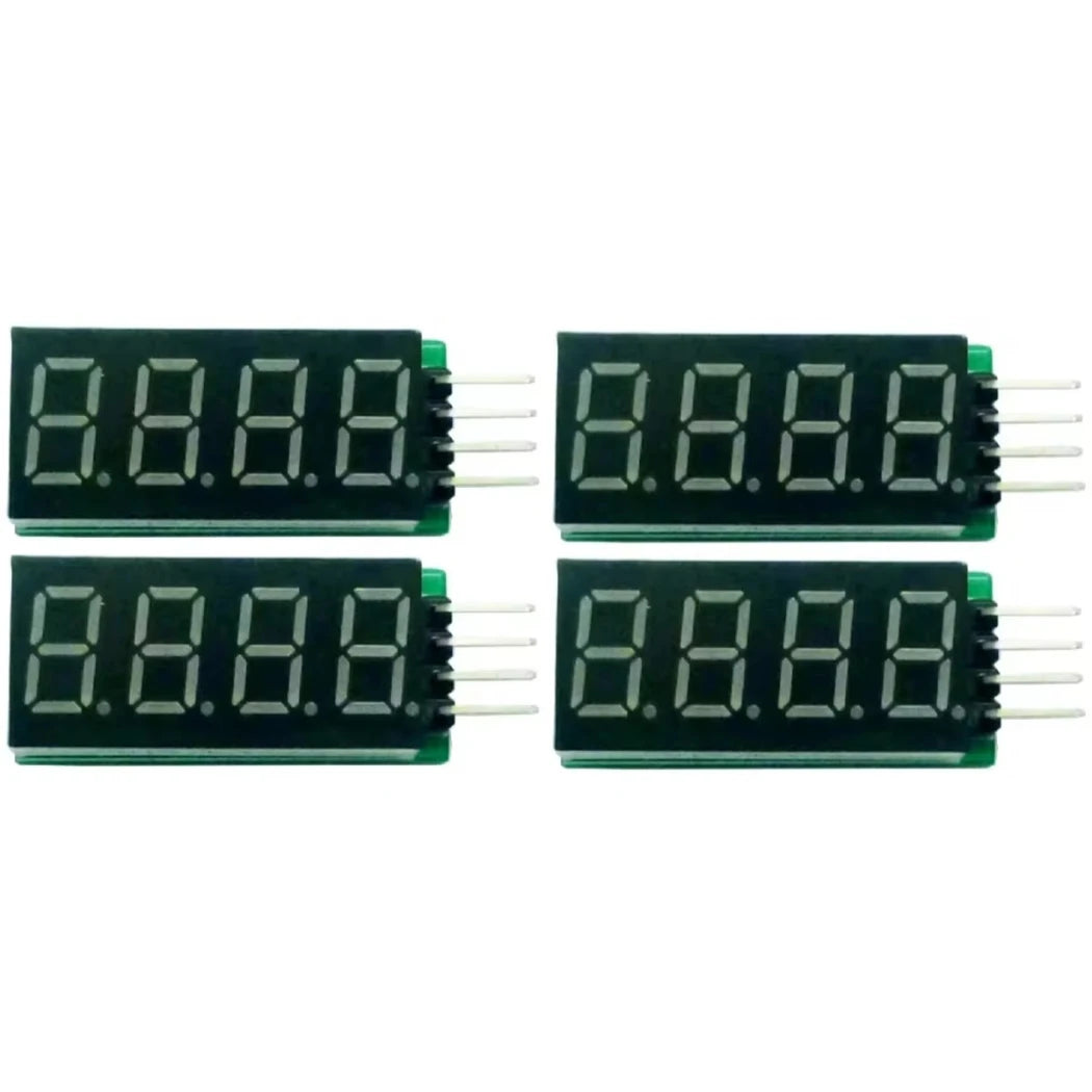 DM43B04 4pcs 4bit 7Seg I2C IIC LED Digital Tube Display Module For Arduino For UNO MEGA2560