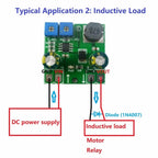 DD3630TA 15W DC-DC Buck Converter – 8-32V to 3.3V/5V/6V/9V/12V Constant Current & Constant Voltage Module for LED Dimming Motor Speed Control