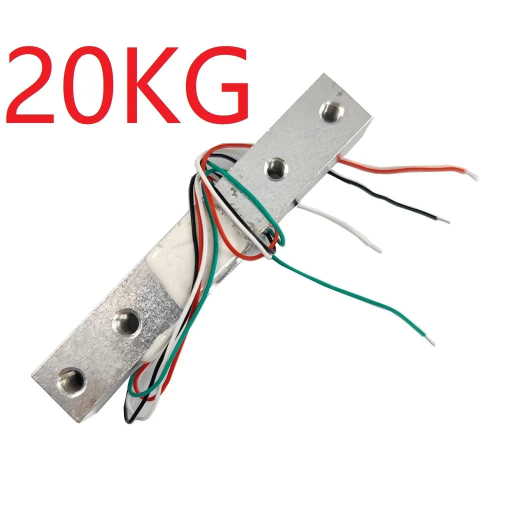 WG18A02 HX711 RS485 Modbus RTU Weight Sensor Module – 24-bit ADC Electronic Scale Board with 5V/12V Input for PLC SCADA