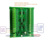 N4AIA08 N4AIB16 N4AIC24 8-24CH 4-20mA Current Transducer – RS485 Modbus RTU Analog Input Module with 12-bit ADC for PLC SCADA