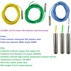 LC35D01 30A Automatic Water Level Controller Pump Relay / 304 Stainless Steel Sensor Probe DC 12V 24V AC 220V For Tower Pool Dam