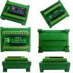 DNPRO11 DIN Rail Mount Screw Terminal Block Adapter for Arduino pro Mini Board Industrial Controllers 11 Positions