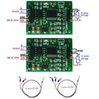 PT21A01 PT22B01 RS485 PT100 RTD Temperature Module – -40~500°C 1-Channel Modbus RTU Sensor Board for PLC SCADA Industrial Automation