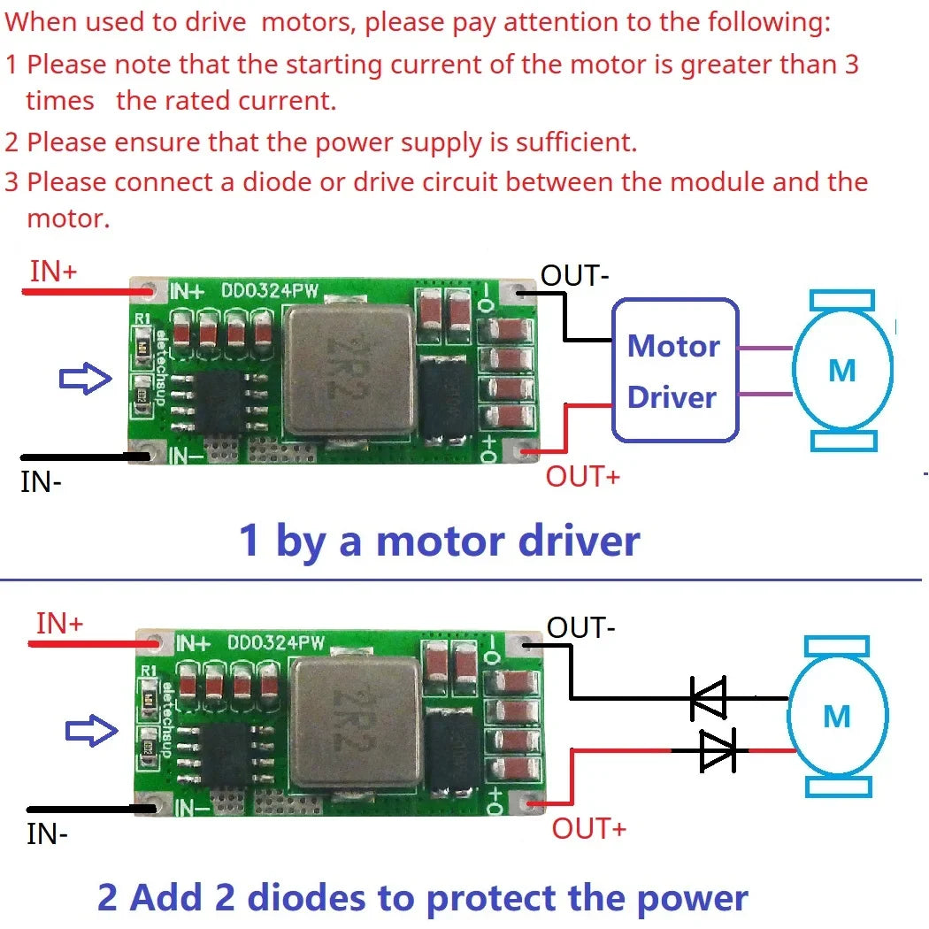 DD0324PW 25W DC-DC Boost Converter Module 3.7V 4.2V 5V Input to 5V 8.4V 12V 12.6V 15V 16.8V 21V 24V Voltage Regulator