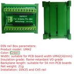 DNPRO11 DIN Rail Mount Screw Terminal Block Adapter for Arduino pro Mini Board Industrial Controllers 11 Positions