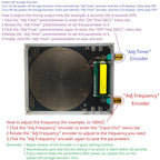 SMFSB07 4-Channel Schumann Resonance Generator – 0.01-100kHz Adjustable Pure Sine Wave with 150MM Onboard Antenna & Cycle Timer for Sleep Aid Meditation