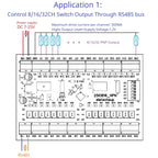 Modbus RS485 Remote IO Module – DMOS PNP Output & NPN/PNP Input Expansion Board 8/16/32 Channels for PLC Industrial Automation 25IOA08 25IOB16 25IOC32