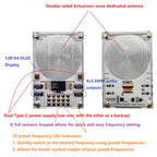 10CH Preset Frequency 0.01-100KHZ Adjustable Schumann Resonance Pure Sine Wave Signal Generator Meditation Sleep Aid Devices SMKYG35