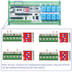 ES32D26 ESP32 Industrial IO Board – 8AI 8DI 8DO 2AO WiFi Relay Module with 4-20mA/0-10V for Smart Home IoT Simple PLC