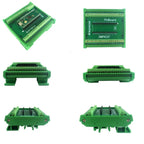 DNPIC01 DIN Rail Mount Screw Terminal Adapter – 3.96mm Breakout Board for Raspberry Pi Pico RP2040 Industrial PLC Automation