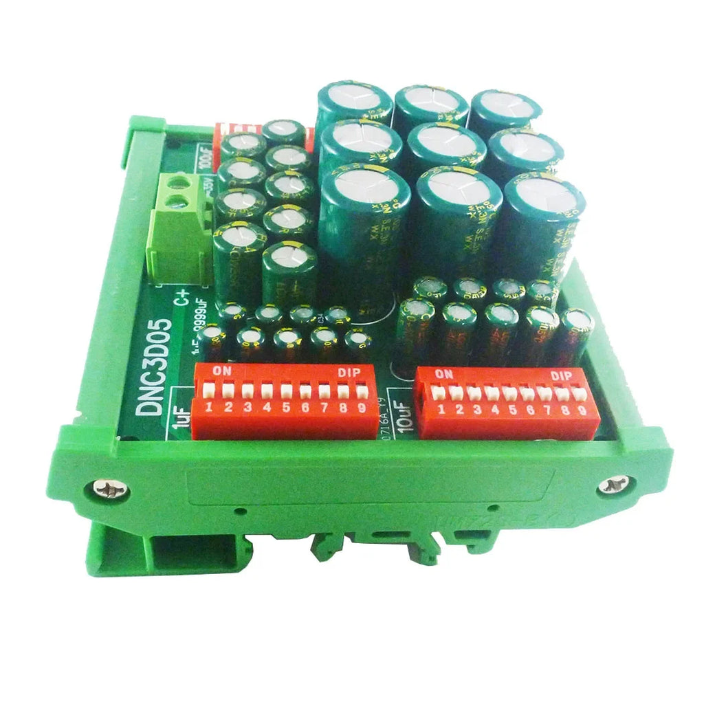 10mF Large-Capacity Programmable Capacitor Module – 1μF to 9999μF Adjustable Electrolytic Capacitor Bank for Circuit Development & Testing DNC3D05