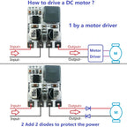 ND2812TB 5A Synchronous Buck Converter – DC 5-30V to 3.3V/5V/12V Adjustable Step-Down Regulator with 94% Efficiency for Motor LED E-Bike