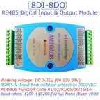 AMROD08 AMDOC16 AMDIB16 AMIOA08 8DI-8DO/16DI-16DO RS485 Modbus RTU PLC Expansion Board – DC 9-24V Isolated Digital I/O with 3000VDC Protection