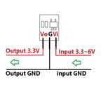 DD0503MB 3.3V DC-DC Buck Converter – 3.3-6V Step-Down Regulator Module for FPV Drone Camera UAV Embedded Systems