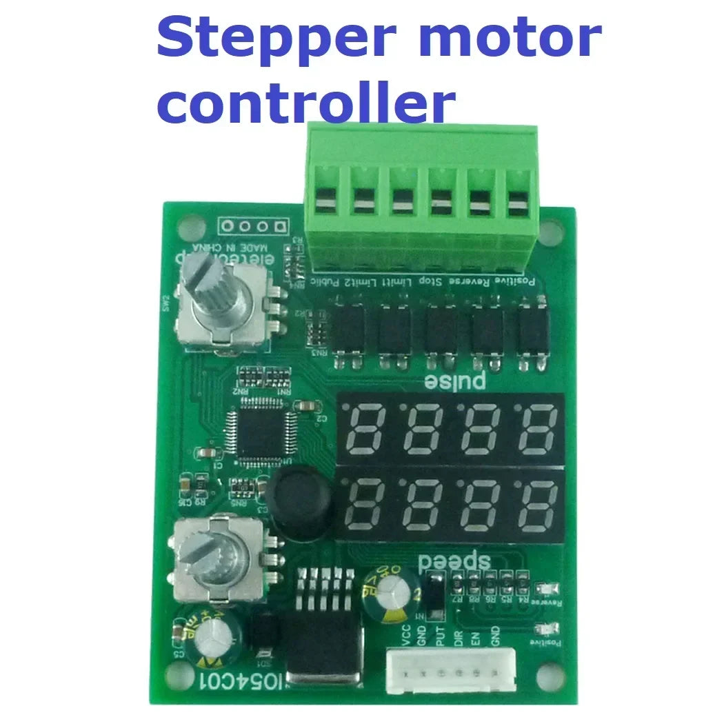 IO54C01 DR51D01 0-3A Stepper Motor Controller – PWM Pulse Speed Drive Module with Forward/Reverse for 3D Printer CNC Screw Slider Accessories