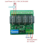 T73 Plug-in Relay Module – RS485 Modbus RTU Remote IO Controller with Momentary Latching Interlock Delay Switch for DIY Smart Home RYN404E RYN408F