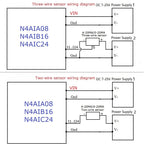 N4AIA08 N4AIB16 N4AIC24 8-24CH 4-20mA Current Transducer – RS485 Modbus RTU Analog Input Module with 12-bit ADC for PLC SCADA