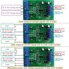 N4VIA02 Multifunctional RS485 Ammeter Voltmeter – 0-30V / 0-5A Modbus RTU DC Power Measurement Module for PLC SCADA Industrial Automation