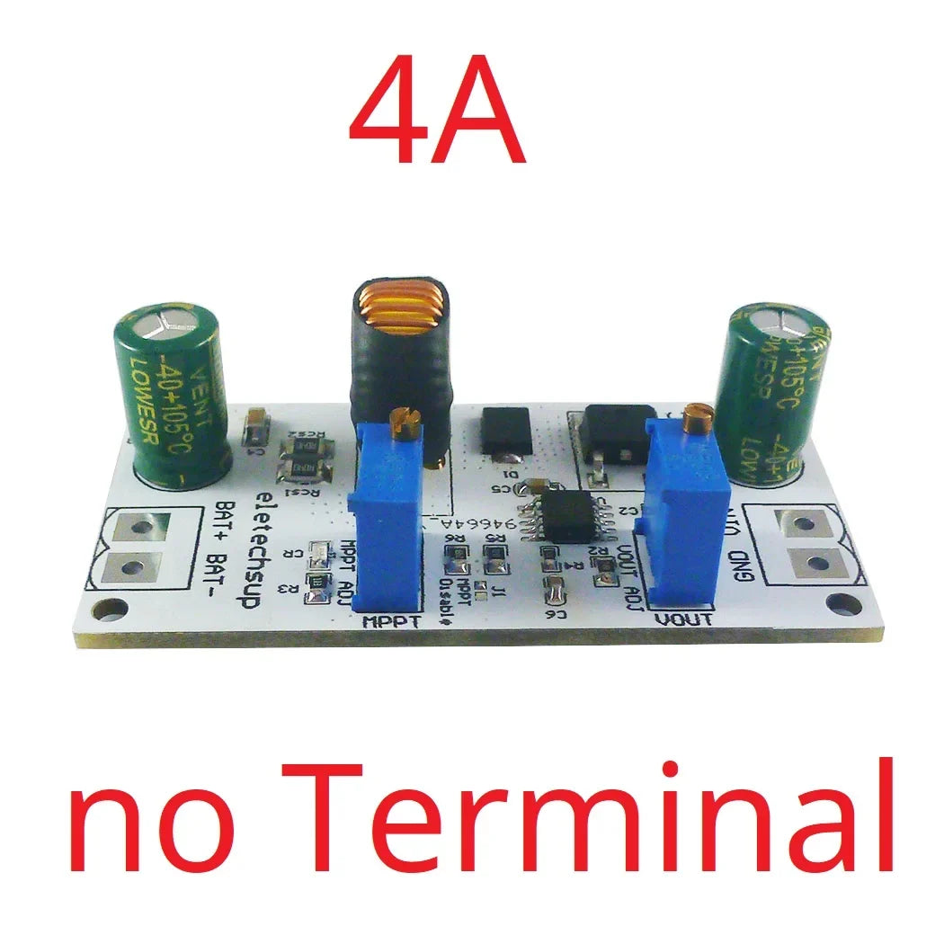 SD29AJTC MPPT Solar Charge Controller Module 7-28V to 1.2-25V DC-DC Buck Battery Charger 1A 2A 4A for Li-ion LiPo LiFePO4 LTO