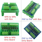 OP31C08 8CH Opto-Isolation Logic Level Converter – 3.3V/5V/12V/24V NPN/PNP Bidirectional GPIO Module with 3000V Isolation for Arduino PLC MCU