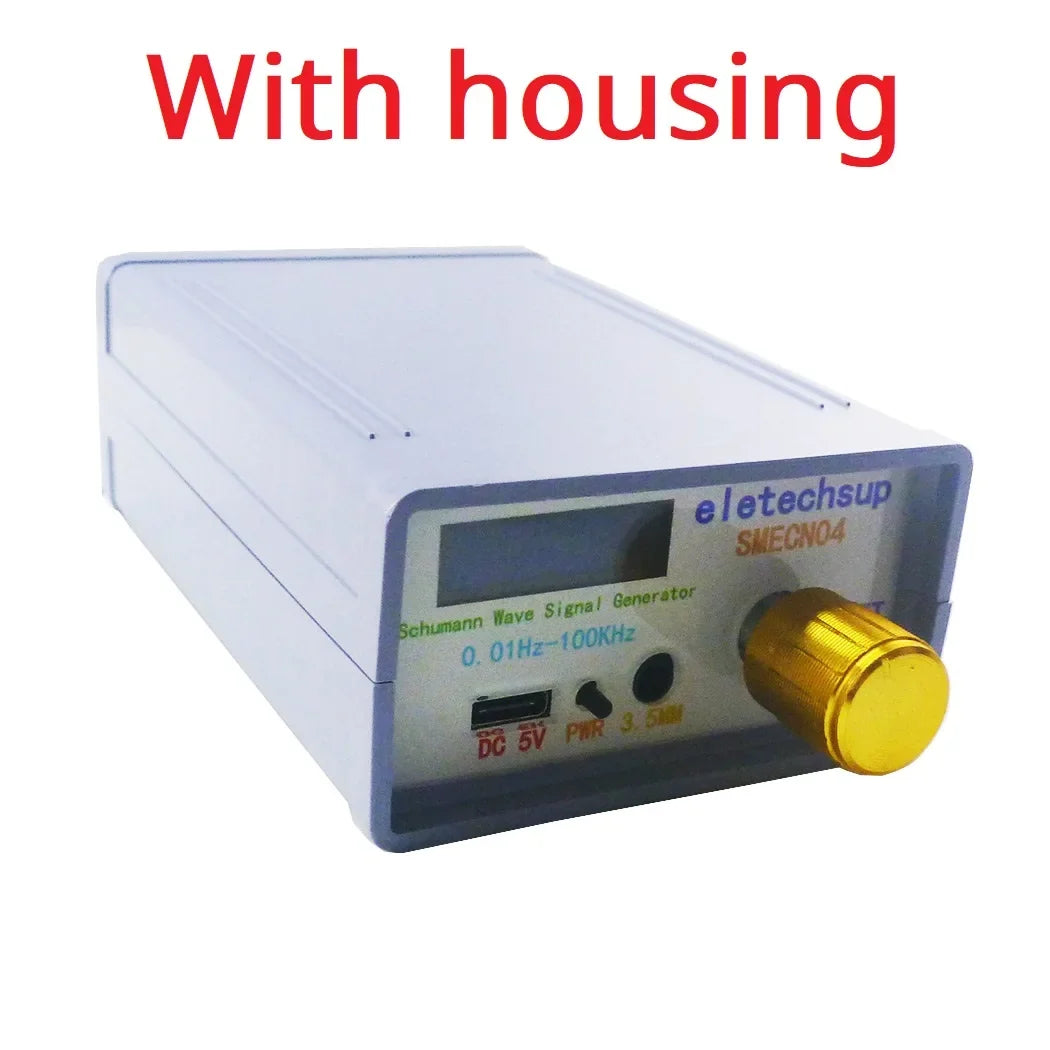 SMECN04 0.01-100kHz Schumann Resonance Generator – 7.83Hz Pure Sine Wave Sleep Aid Device for Relaxation Meditation Stress Relief