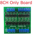 OPMSA04 OPMSB08 OPMSC12 OPMSD16 4-16CH 5A PLC Signal Amplifier Board – DC 3.3-24V NPN/PNP Logic Level Converter with Opto-Isolation & MOS Output for Industrial Automation