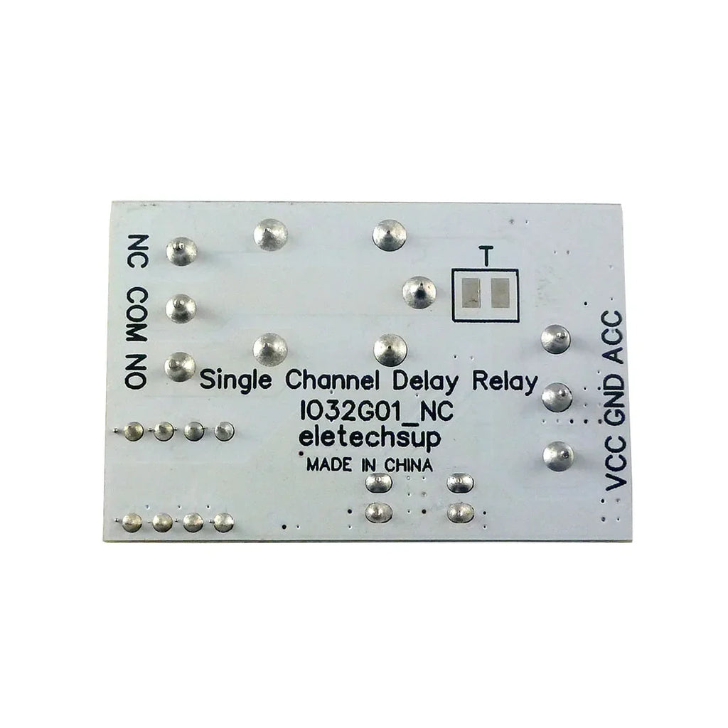 IO32G01_NC DC 12V ACC Trigger Delay Power-Off Relay Module – 20A Timing Switch for Dashcam Stereo Ambient Light Car Accessories