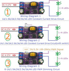 LD2740SC 80W High-Power LED Driver Module – DC 4-27V 1-4A Step-Down Constant Current Board with PWM Dimming for Solar Emergency Lights Automotive DRL