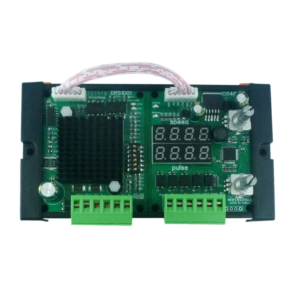 IO54C01 DR51D01 0-3A Stepper Motor Controller – PWM Pulse Speed Drive Module with Forward/Reverse for 3D Printer CNC Screw Slider Accessories