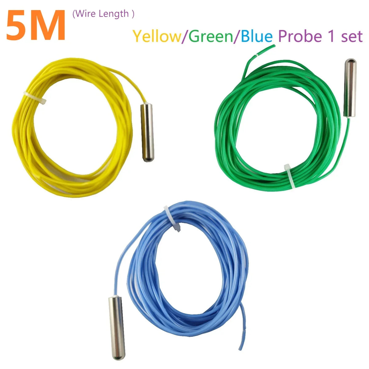 LC35D01 30A Automatic Water Level Controller Pump Relay / 304 Stainless Steel Sensor Probe DC 12V 24V AC 220V For Tower Pool Dam