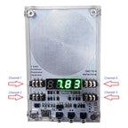 SMDTB14 4CH 7.83Hz Schumann Resonance Pure Sine Wave Generator Adjustable 0.01-9999Hz DAC Type-C Audio Output