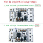 PW1VA01 PWM to 0-5V/0-10V Analog Voltage Converter Module, 3.3V/5V PWM Signal Input DC 10-30V for Arduino PLC Raspberry Pi ESP32 NodeMCU