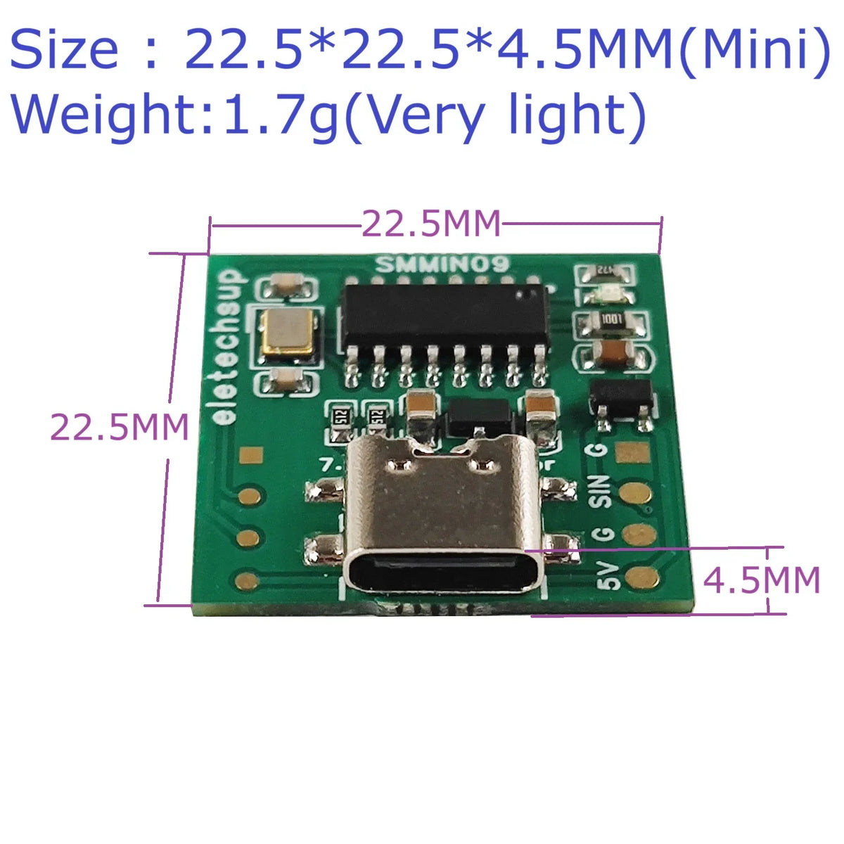SMMIN09 Schumann Wave Generator – 7.83Hz Earth Resonance Frequency ELF Electromagnetic Pulse Generator for Sleep Aid Meditation & Relaxation