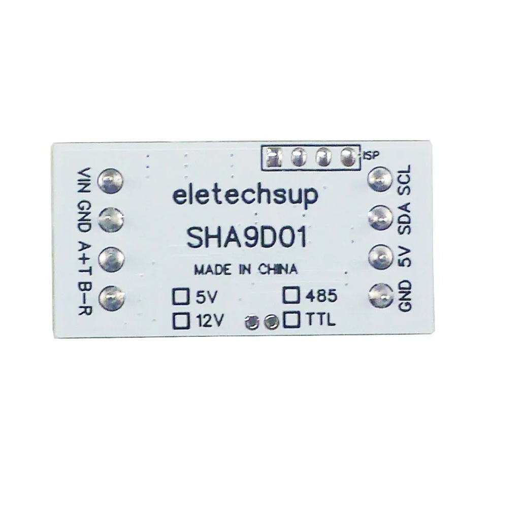 SHA9D01 SHT30 Temperature Humidity Sensor Module RS485 TTL Modbus RTU Adapter Board for Arduino UNO ESP32 Weather Station