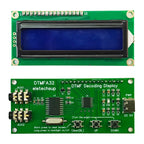 DTMFA32 DTMF Decoding Display Board 120 Codes 32 Characters Dual AUX 3.5mm Audio Decoder DC 5V for Intercom Phone