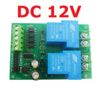 IO61A02 DC 12V 24V 30A Relay Multifunction Motor Forward Reverse Controller with Limit Driver Module for Garage Door Crane Elevator
