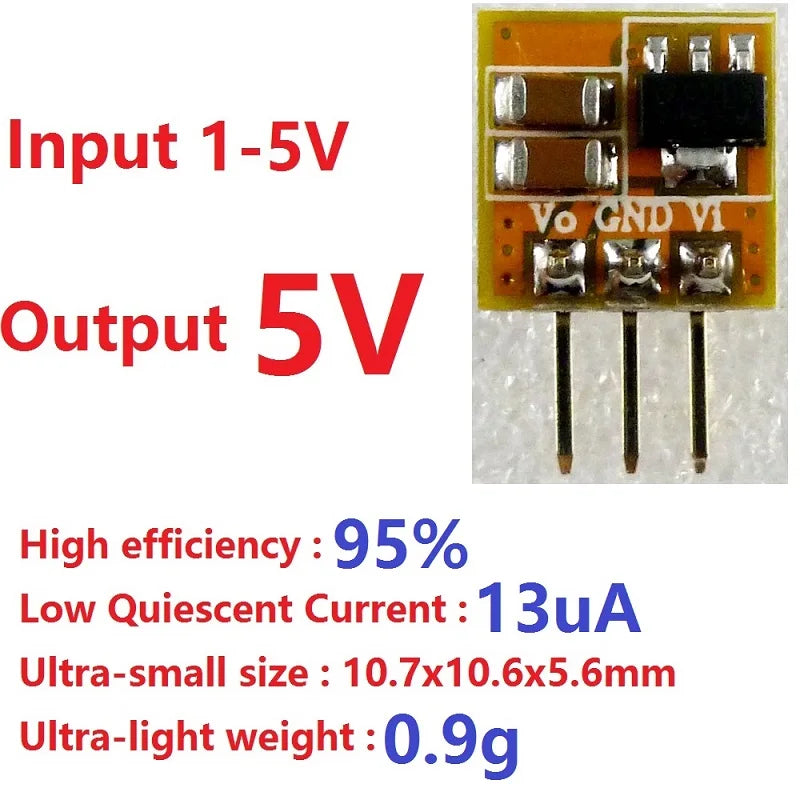 DD0405MA 10PCS 0.7-5V to 3V 3.3V 5V DC-DC Boost Converter Voltage Step-up Module