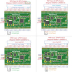 R4IOJ32 5 IN 1 32DI/32DO/16DI-16DO/8DI-24DO/24DI-8DO Modbus Rtu Digital 5V 3.3V TTL IO RS485 2.54mm Pin Core Board