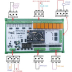 DNMPB28 16AI-16DI-16DO Relay Board for Arduino MEGA2560 Pro – 4-20mA/0-10V Analog Input RS485 Modbus MOS Relay IO Expansion