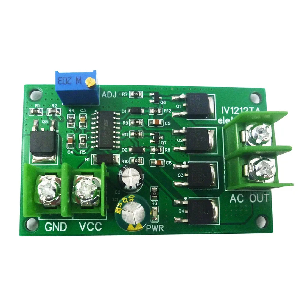 12V to 220V Inverter Kit – 12W 50Hz Square Wave Signal Generator Module for DIY Electronic Projects & Power Conversion IV1212TA TB459