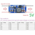 8W DC-DC Boost Converter Module ND2A12MA, 2.6-6V Input to 5V/8.4V/12V/12.6V Output, Adjustable Current Limit 0.5-2.5A, UVLO/OVP/SCP