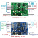 R44IM04 R44VL04 12CH RS485 Modbus RTU Mixed IO Module – 4AI 4DI 4DO Analog Digital Remote I/O Board for PLC Inverter Converter