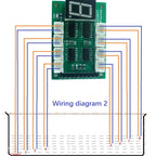 LC4BE08 8CH Water Level Digital Tube Display Controller – DC 5V Sensor Module for Arduino UNO MEGA2560 NANO STM32 Fish Tank Aquarium