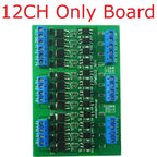 OPMSA04 OPMSB08 OPMSC12 OPMSD16 4-16CH 5A PLC Signal Amplifier Board – DC 3.3-24V NPN/PNP Logic Level Converter with Opto-Isolation & MOS Output for Industrial Automation