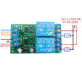N428E02 2CH RS485 Modbus RTU Relay Module – DC 12V 10A Serial Port Switch Board with 6 Commands for PLC PTZ Motor Industrial Control